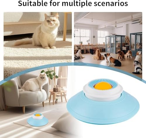 Dog Lick Toy, Slow Feeder & Anxiety Relief Licking Mat for Dogs and Cats, Non-Slip Suction Cup, Interactive Food Dispenser for Liquid & Soft Food, Easy to Clean