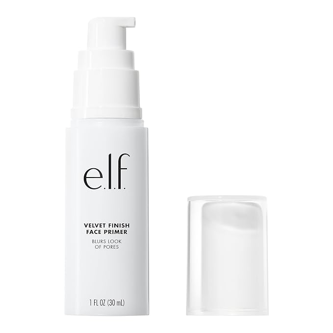e.l.f. Mineral Infused Face Primer, Primer For A Smooth Foundation Base, Fills In Fine Lines & Refines Complexion, Vegan & Cruelty-free, Large (Pack of 2)