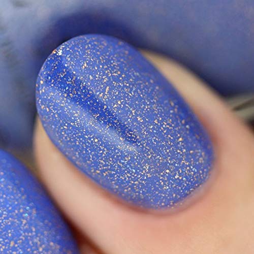 ILNP Ocean Ave - Cerulean Blue Holographic Nail Polish