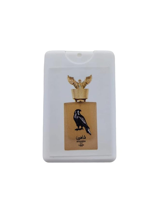 Lattafa Shaheen Gold Eau De Parfum Spray Trial Size, 20ml/0.67oz (Unisex)