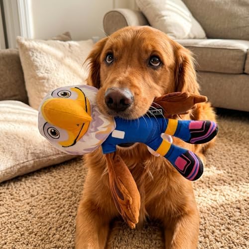 World Cup 2026 Officially Licensed Mascot Pet Plush, Dog Toy, Clutch(USA) Dog Bite Toy, Fan Pet Lover Collection