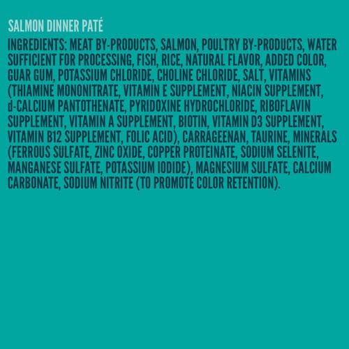 A Strong Heart Cat Food, Salmon Dinner Paté, 5.5oz, 24pk | Real salmon paté, made in USA, all life stages, everyday value