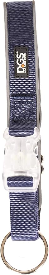 Dog Gone Smart Pet Products Super Bright LED All Day & Night Wear Safety Comet Collar Dogs, Adjustable Breathable Strong Nylon, Puppies, Large, Medium, Small