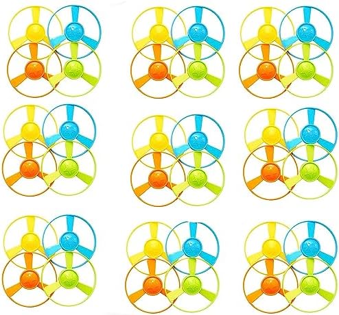 Cat Fetch Toy, Interactive Flying Cat Toy with 36 Propellers, Kitten Tracks Toy for Training Hunting Chasing(only Flying Propellers)