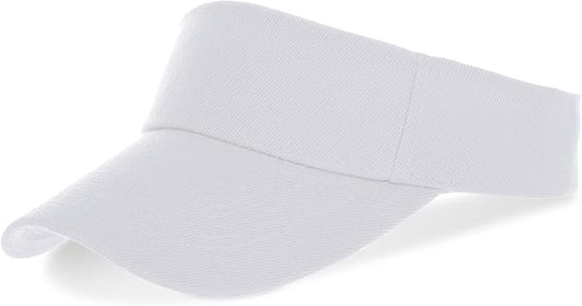 Topbuti Sports Sun Visor Hats for Women Men Adjustable Cotton Beach Baseball Tennis Golf Hat Caps UV Protection Visors