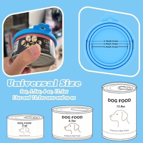 6PCS Set Cat Treat Spoon Squeeze,Can Lids, Opener Spatula and Spoon