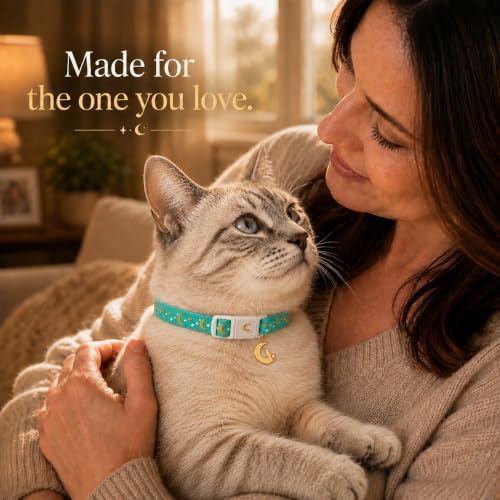 Breakaway Cat Collar with Bell for Kittens & Cats
