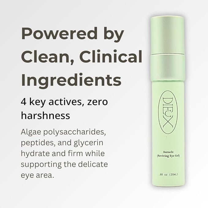 Dieux Auracle Reviving Eye Gel Fragrance Free 0.68 Oz