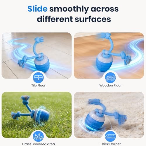 Interactive Dog Toys for Medium Dogs, 2026 Upgraded Automatic Smart Motion Pet Ball, Interactive Dog Toy to Keep Them Busy, Chase Buddy Dog Toy