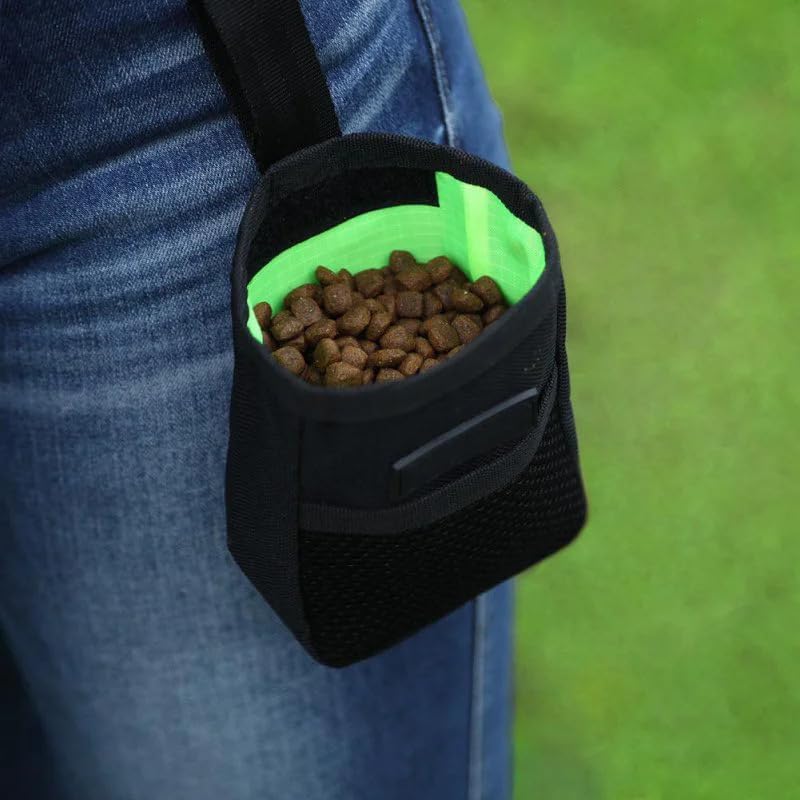 XGOPTS Mini Dog Treat Pouch for Pet Training Reward Walking