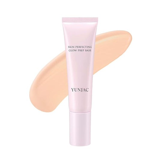Skin Perfecting Glow Prep Base (1.01 fl oz) – Lightweight Primer with Niacinamide, Vitamin E & Fermented Green Tea, Silicone-Free Formula for Smooth, Radiant, and Long-Lasting Skin Finish