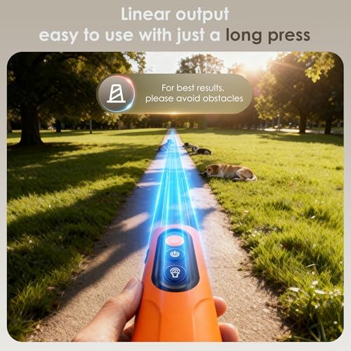 Dog Bark Deterrent Devices, Anti-Barking Device for Dogs 50-ft Range, Three Modes, Dog Barking Silencer Replaces Traditional bark Collars, Suitable for All Dogs, Indoors and Outdoors