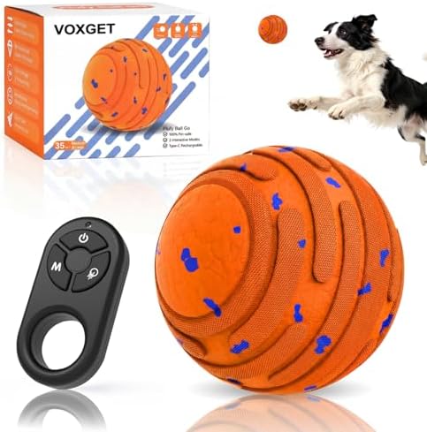 Smart Interactive Dog Ball with Remote Control for Medium Large Dogs