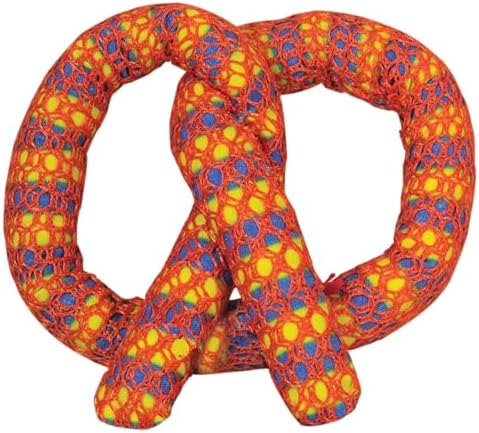 Catstages Catnip Plaque Away Pretzel Interactive Cat Dental Chew Toy, 2.8"