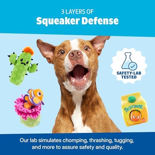 BarkBox Slay the Dragon Queen Dog Toy - Toy for Extra Small to Medium Dogs