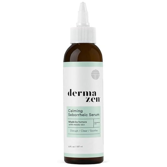 Calming Seborrheic Serum, Dermatologist Recommended, Topical Seborrheic Dermatitis Serum For Scalp, Face, and Body (8 fl oz)