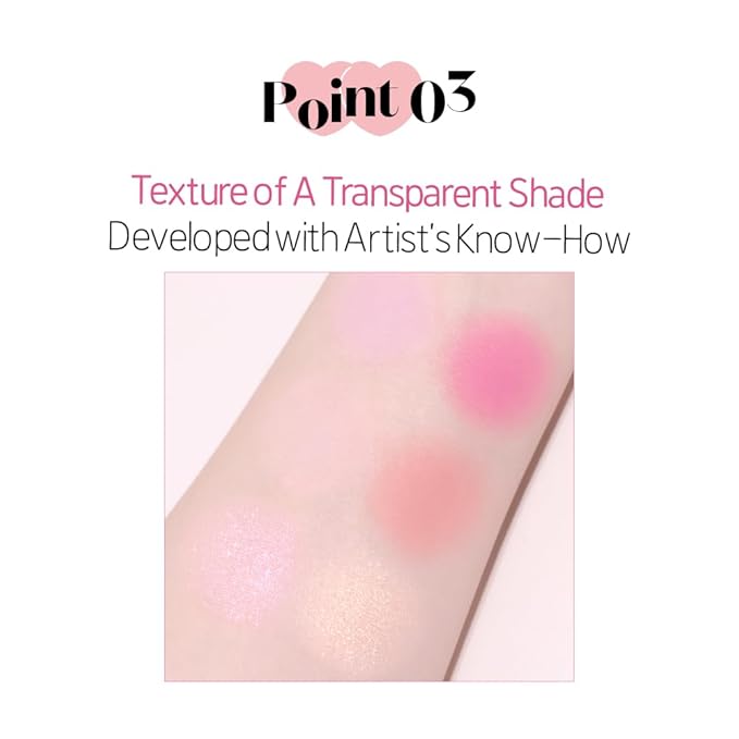 ETUDE Heart Pop Duo Blush, Pink & Beige Orange Cheek Colors, Radiant Glow & Glossy Finish, Blendable Layering Formula, Korean Makeup Artist Collab, Compact 0.2 oz – Envy Room