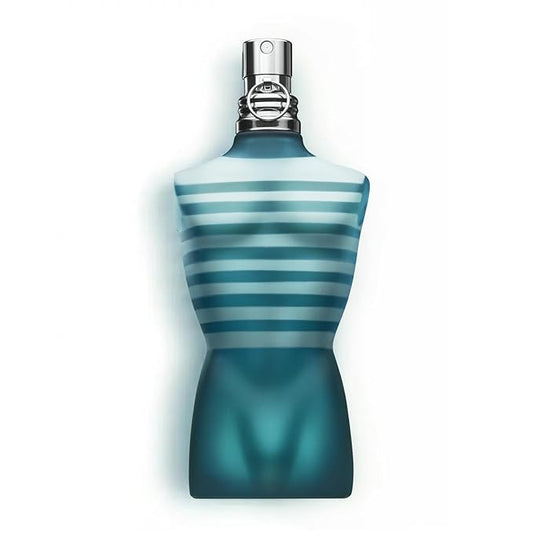 Jean Paul Gaultier Le Male Eau de Toilette - Long Lasting Amber Aromatic Cologne for Men with Fresh Mint, Lavender & Sensual Vanilla - Luxury Men's Cologne Spray, 4.2 oz