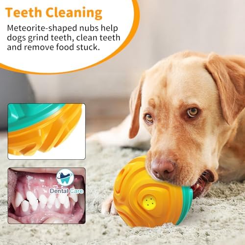 Dog Ball for Aggressive Chewers Interactive Dog Toy Giggle Balls