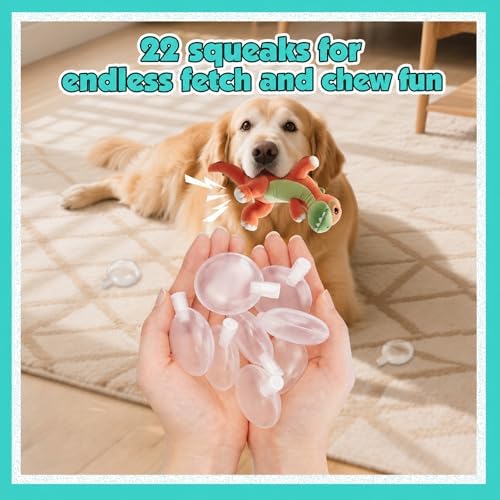 Squeakers for Dog Toys - 22pcs 45mm Replacement Dog Toy Squeakers