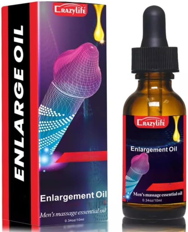 Men's Massage Enlarge and Enlargement Oil – 10ml Bottle
