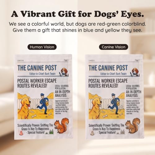 2-Pack Crinkle Dog Toy Newspaper, Newspaper Dog Toy Stuffing-Free (3)