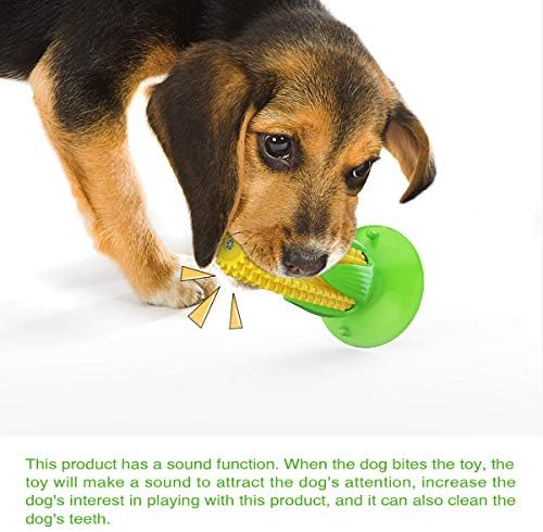 Carllg Puppy Teething Chew Toys, Dog Chew Toys - Corn Stick Tough Toys