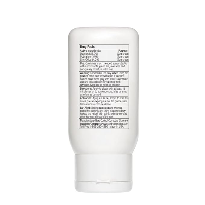 CONTROL CORRECTIVE Aroma Matte Day Cream Spf 30, 2.5 Oz - Sunscreen, Non-Comedogenic, Fast-Absorbing Aromatic Spf, Vitamin C, Won’t Clog Pores, Full Spectrum Sun Protection, Micro-Fine Zinc, Green Tea