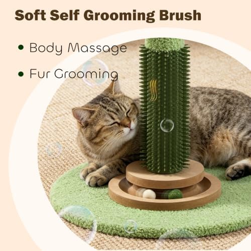37.5'' Tall Cat Scratching Post,Cat Toys,Scratcher Tree for Indoor