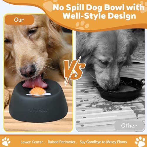 Yipetor Dog Lick Bowl, Rolled Ball-in Slow Feeder Enrichment Puzzle Toys