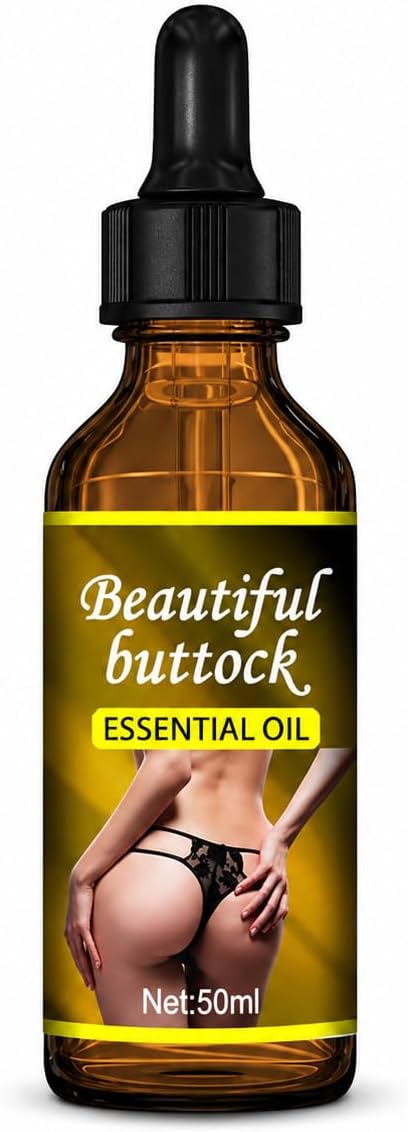 Butt Enlargement Massage Oil for Firming Skin, Body Care Oil for Glute Area 30ml, Hydrating and Smoothing Formula, Softening Skin Treatment for Daily Use