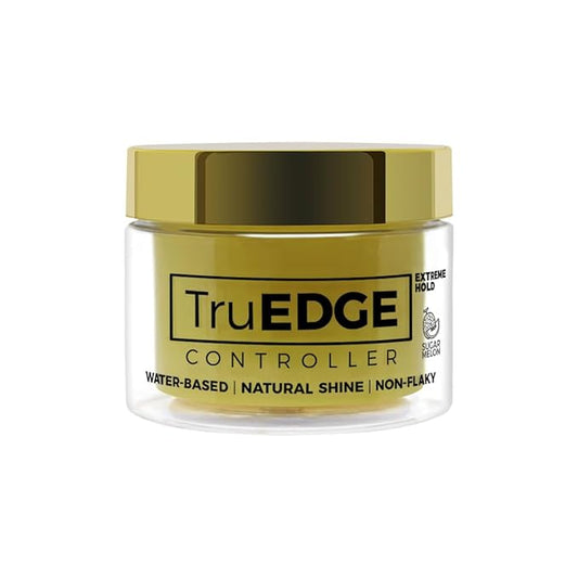 NICKA K NEW YORK Tyche TruEDGE Plus Controller – 100ml / 3.38 fl oz – Water-Based, Black Castor Oil & Hemp Seed Oil – (HETR13 Sugar Melon)