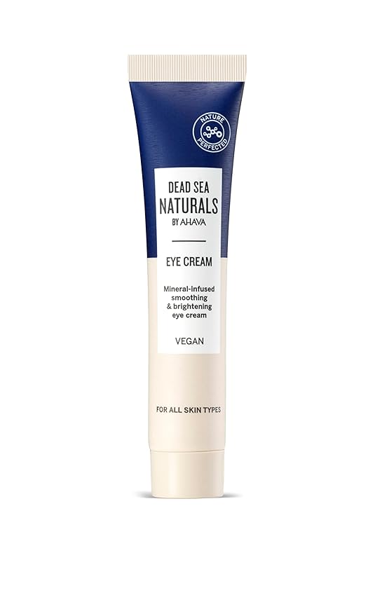 Dead Sea Naturals Eye Cream - Refreshing gel-cream for the eye area, helps smooth away fine lines, reduces the appearance of puffiness & dark circles, with exclusive Dead Sea Minerals, 0.5 Fl.Oz