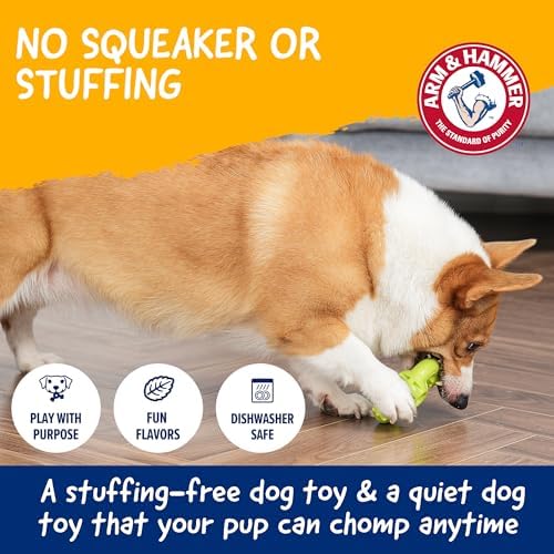 Arm & Hammer Nubbies Wave Dog Dental Chew Toy, Mint Flavor