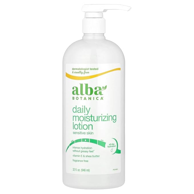 Alba Botanica Body Lotion Orig, Unscented, 32 Fluid Ounce