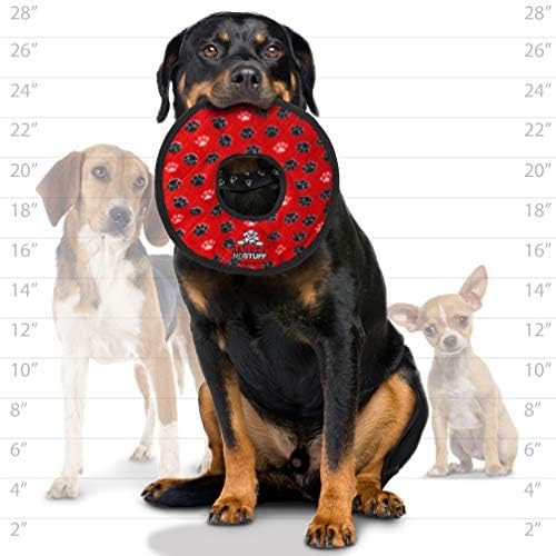 TUFFY® : 2 Pack No Stuff Ring Dog Toy: Ultra Durable Plush Toy with Multiple Layers & Reinforced Seams, Washable and Floats, Original Construction