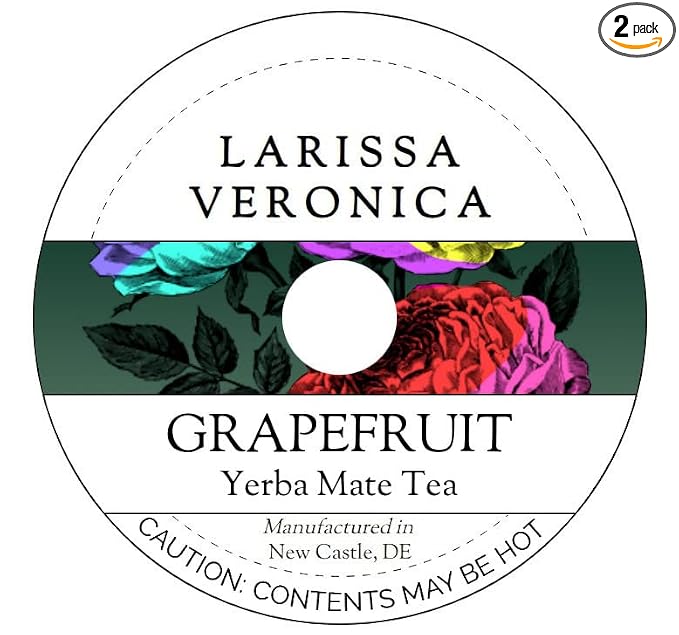 Grapefruit Yerba Mate Tea (Single Serve K-Cup Pods) (12 pods, ZIN: 572918) - 2 Pack