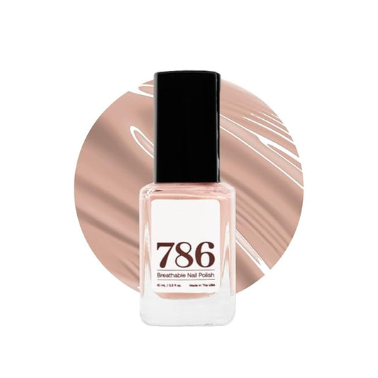 786 Cosmetics Breathable Nail Polish - Halal, Vegan, Cruelty-Free, 11-Free, Fast-Drying (Petra)