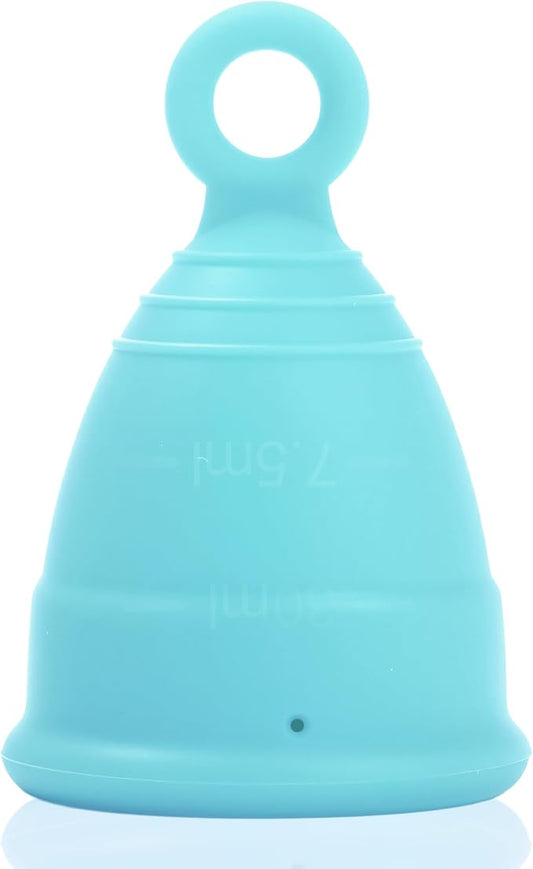Reusable Menstrual Cup, Silicone Period Cup, up to 12 Hours of Leak-Free Protection, Disc,Tampon, Pads Alternative for Women