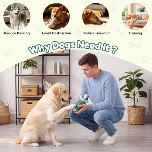 BoYoYo Tough Dog Toys for Aggressive Chewers, Indestructible Dog Chew Toys