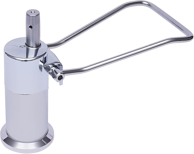 DYNAMI Hydraulic Pump Barber Pump 6 Bolt,Adjustable Height 3.3in Load 441Lbs Barber Chair Hydraulic Pump,for Styling Chair,Salon Chair,Tattoo Chair,Stylist Barber Chair,No Base(6 Screw Pump)