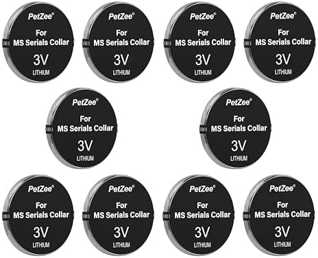 3V Battery Compatible with High Tech Doggie Door, for MS-5, BLK,10PK