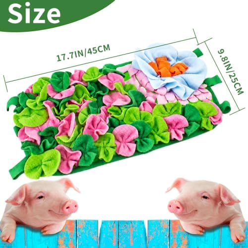 Pig Foraging Mat, Interactive Mini Pigs Enrichment Toys