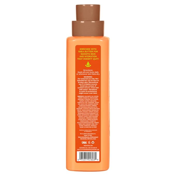 Tree Hut Hydraglow Body Lotion Tangerine, Mothers Day Gifts, Bright Citrus Scent, Hydrating & Moisturizing Daily Lotion for Silky Soft, Glowing Skin, Lightweight Formula, 18 fl oz