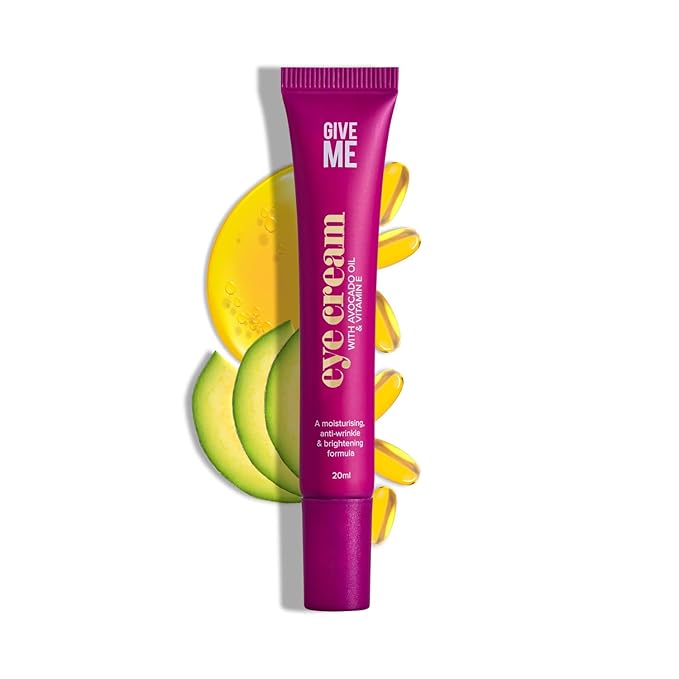 Give Me Cosmetics Eye Cream, Anti-Aging Brightening with Vitamin E, Anti-Wrinkle for Dark Circles and Puffy Eyes, Hydrates, Brightens, Reduces Inflammation