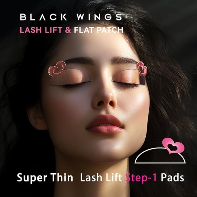 Korean Eyelash Perming Curler Lift Pads Eyelash Perm Pads Rods for LashLift Silicone for Eyelashes Makeup Beauty Tool Permanent (Love)