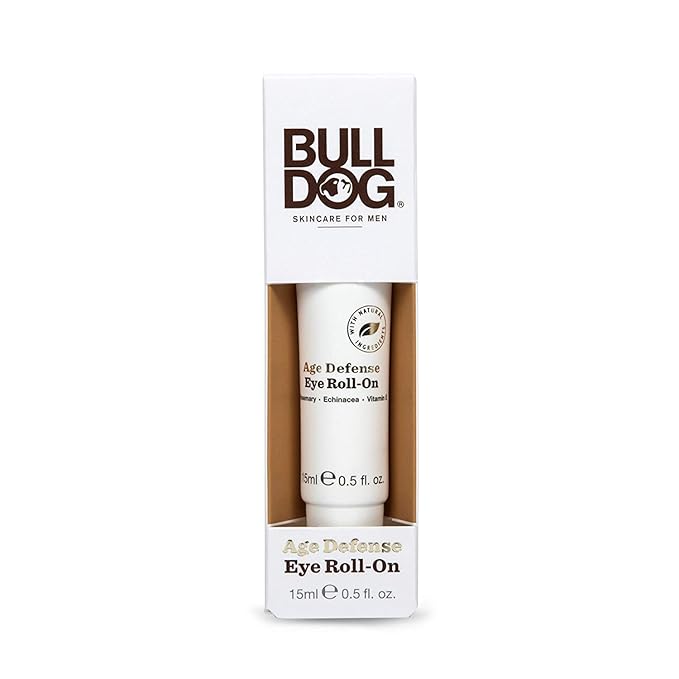 Bulldog Skincare for Men Age Defense Eye Roll-On, 0.5 fl oz (15 ml)