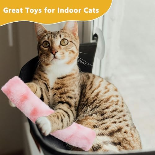 3 Pack Catnip Toys,Soft and Durable Cat Pillows Toys, Funny cat Toy