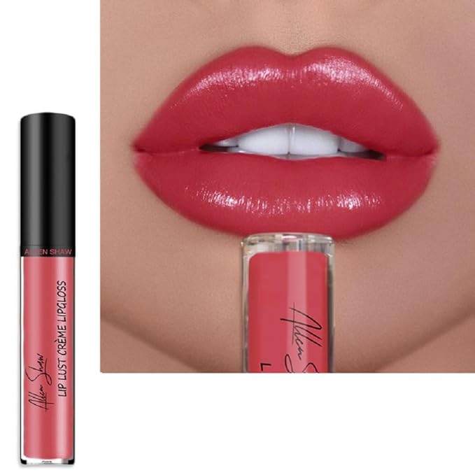 Allen shaw12 colors Shiny Non-stick Cup Lasting Lip Gloss (1, 30g)