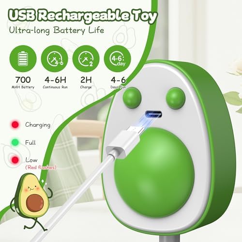 Interactive Cat Toys for Indoor Cats,Electric Flying Bird & Mouse Wand Teaser, Automatic Hanging Door Frame Chase/Hunt/Exercise Stimulate Feather Cat Toy for Bored Indoor Adult & Kitten (Green)